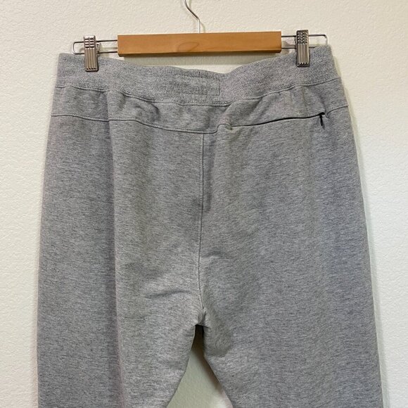 Abercrombie & Fitch Jogger Sweatpants Mens Size L Gray Drawstring Athleisure - Picture 4 of 7
